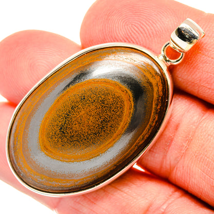 Tiger Iron Pendants handcrafted by Ana Silver Co - PD28663