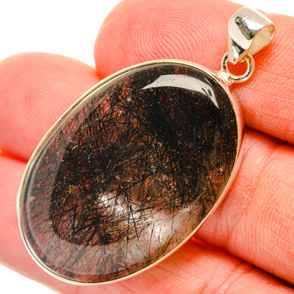 Tourmalinated Quartz Pendants handcrafted by Ana Silver Co - PD28675
