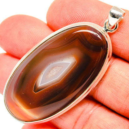 Botswana Agate Pendants handcrafted by Ana Silver Co - PD28680