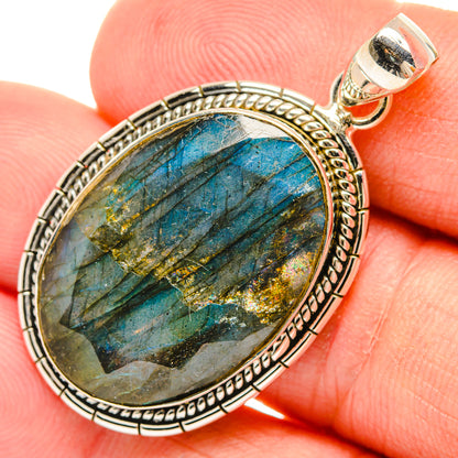 Labradorite Pendants handcrafted by Ana Silver Co - PD28688