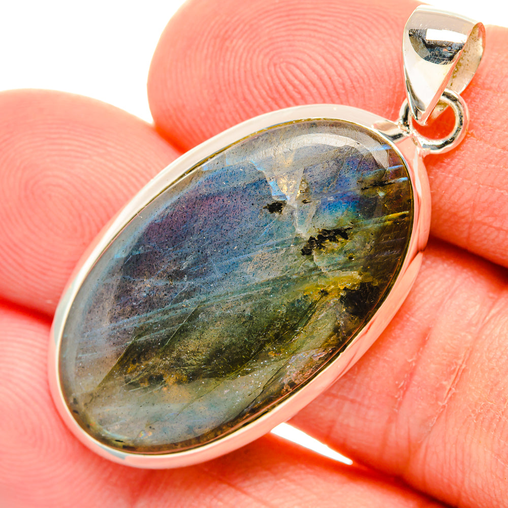 Labradorite Pendants handcrafted by Ana Silver Co - PD28691
