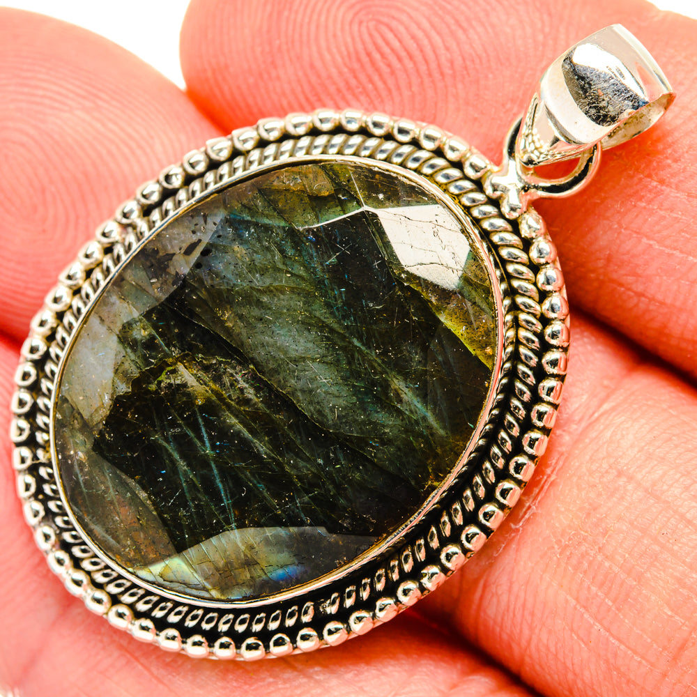 Labradorite Pendants handcrafted by Ana Silver Co - PD28692