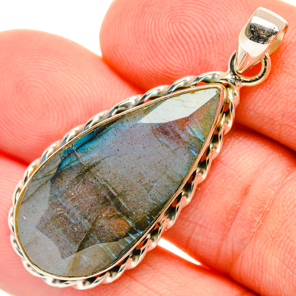 Labradorite Pendants handcrafted by Ana Silver Co - PD28693