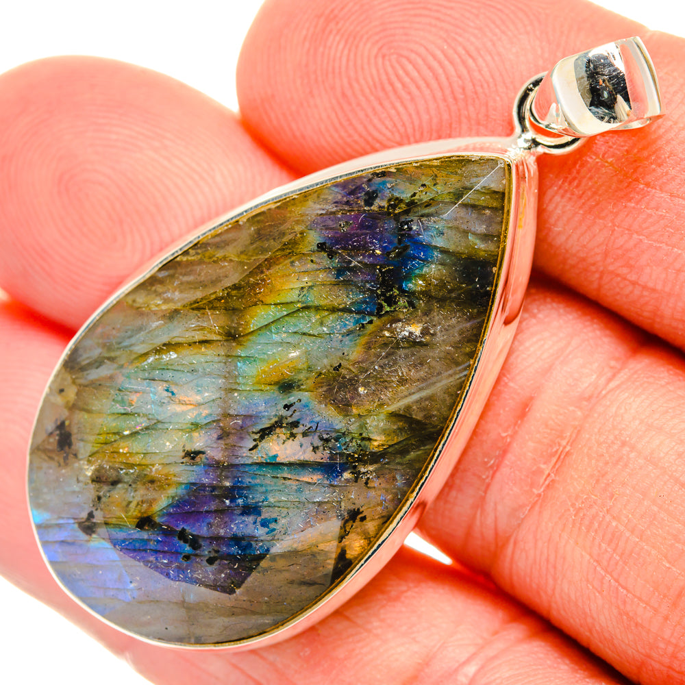 Labradorite Pendants handcrafted by Ana Silver Co - PD28695