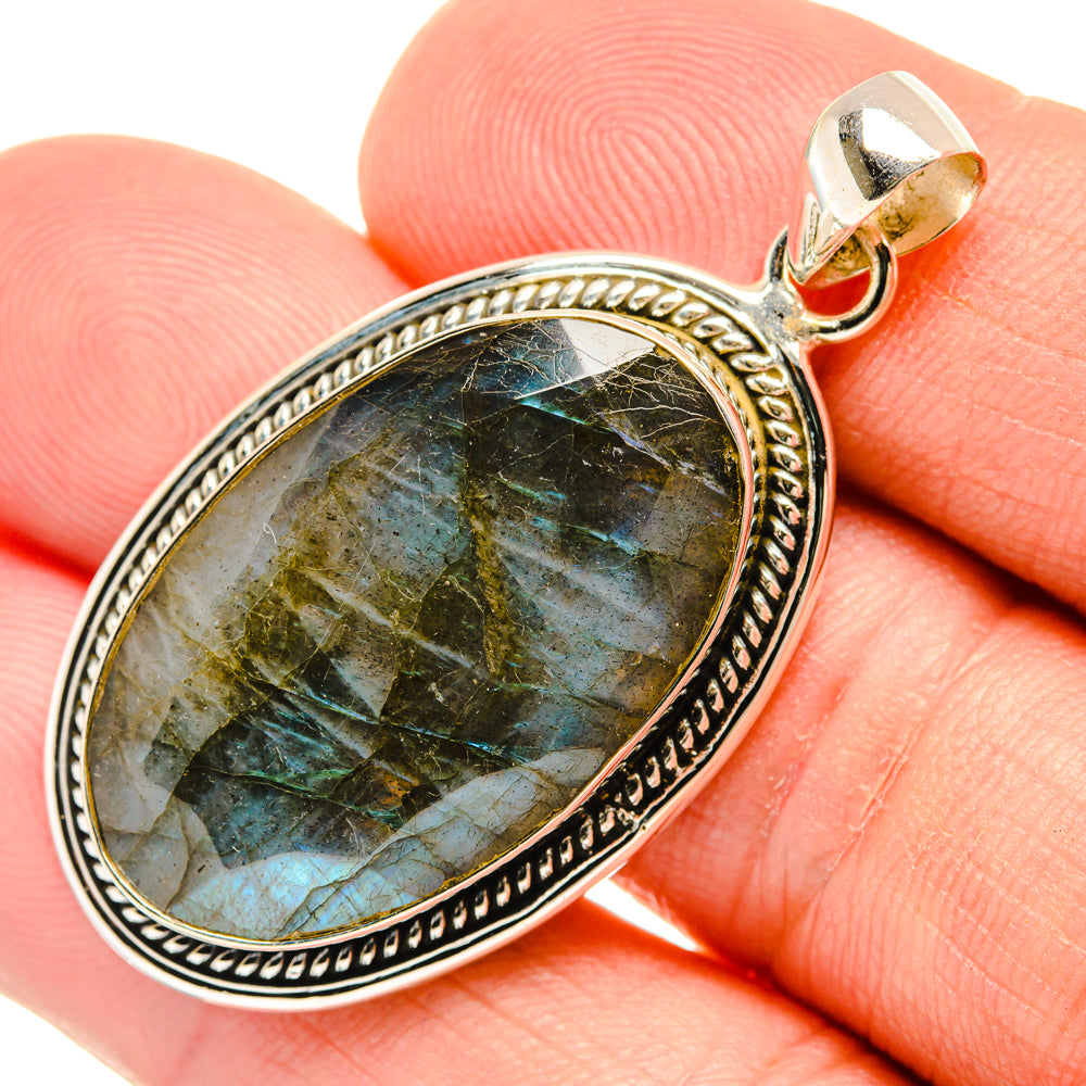 Labradorite Pendants handcrafted by Ana Silver Co - PD28698