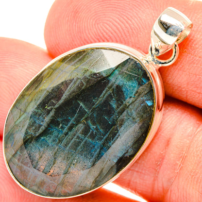 Labradorite Pendants handcrafted by Ana Silver Co - PD28702