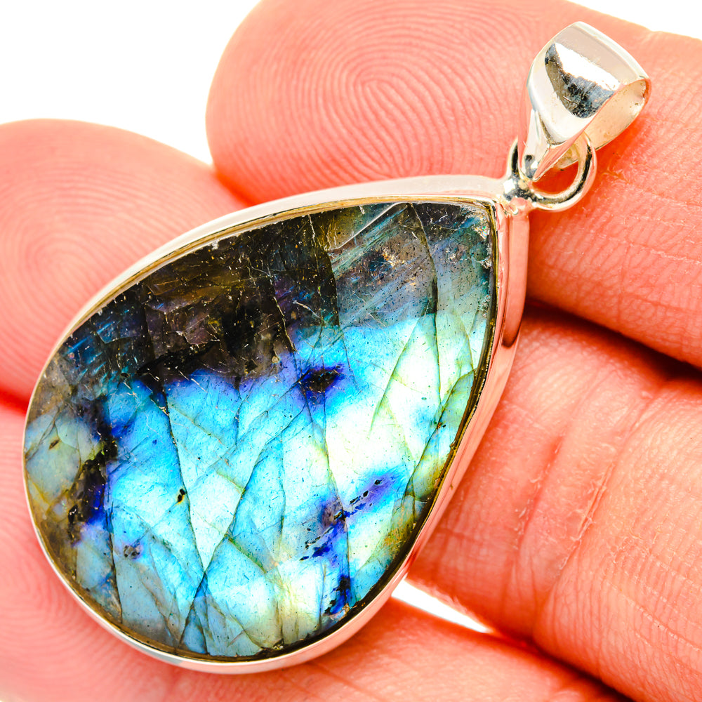 Labradorite Pendants handcrafted by Ana Silver Co - PD28704