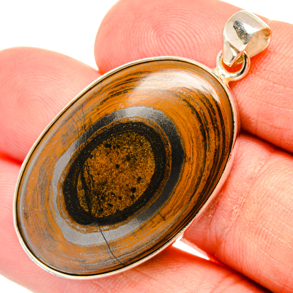 Tiger Iron Pendants handcrafted by Ana Silver Co - PD28738