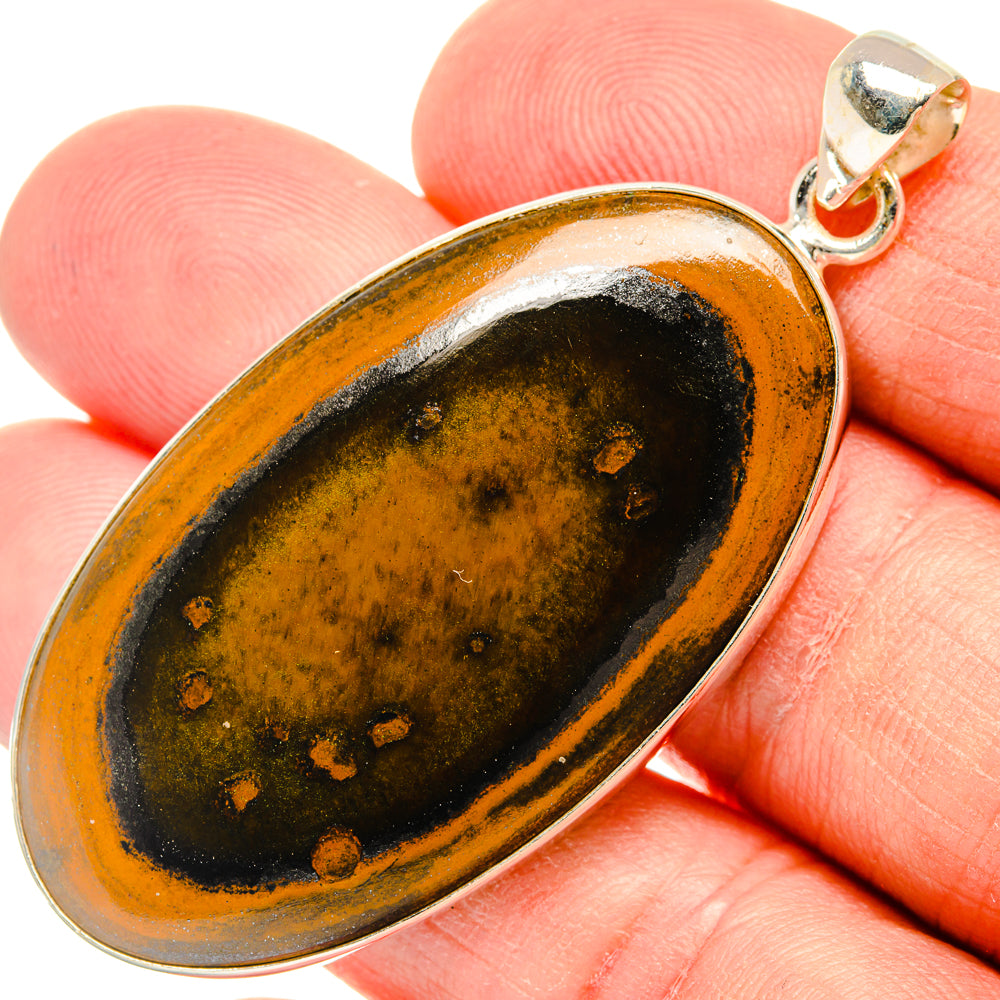 Tiger Iron Pendants handcrafted by Ana Silver Co - PD28746