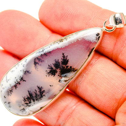 Dendritic Opal Pendants handcrafted by Ana Silver Co - PD28764