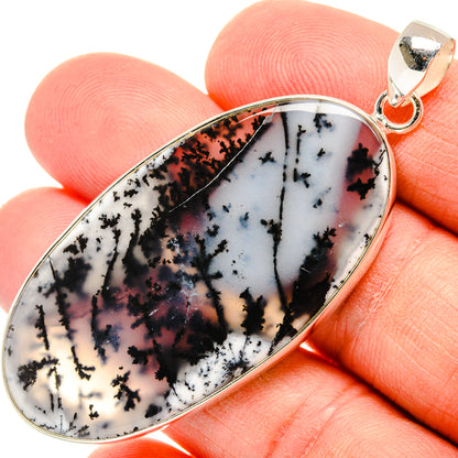 Dendritic Opal Pendants handcrafted by Ana Silver Co - PD28766