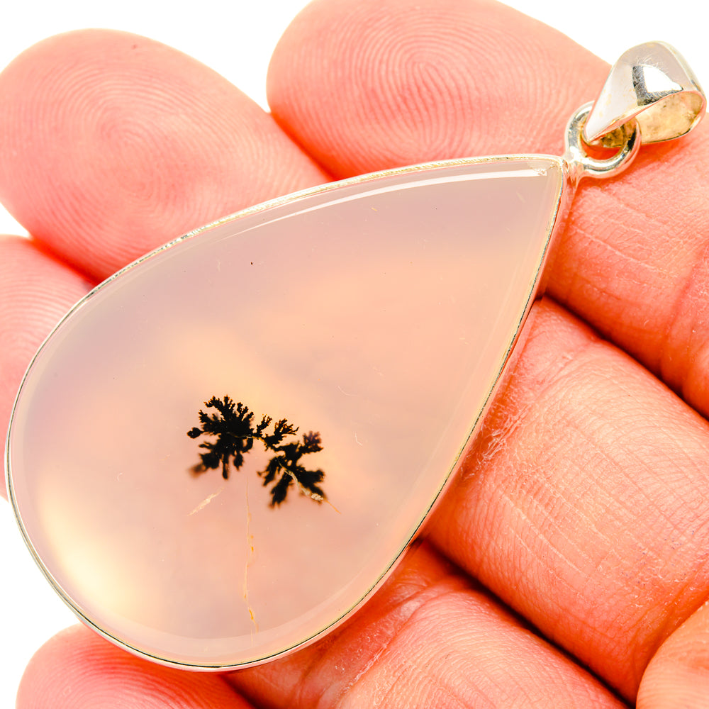 Dendritic Opal Pendants handcrafted by Ana Silver Co - PD28770