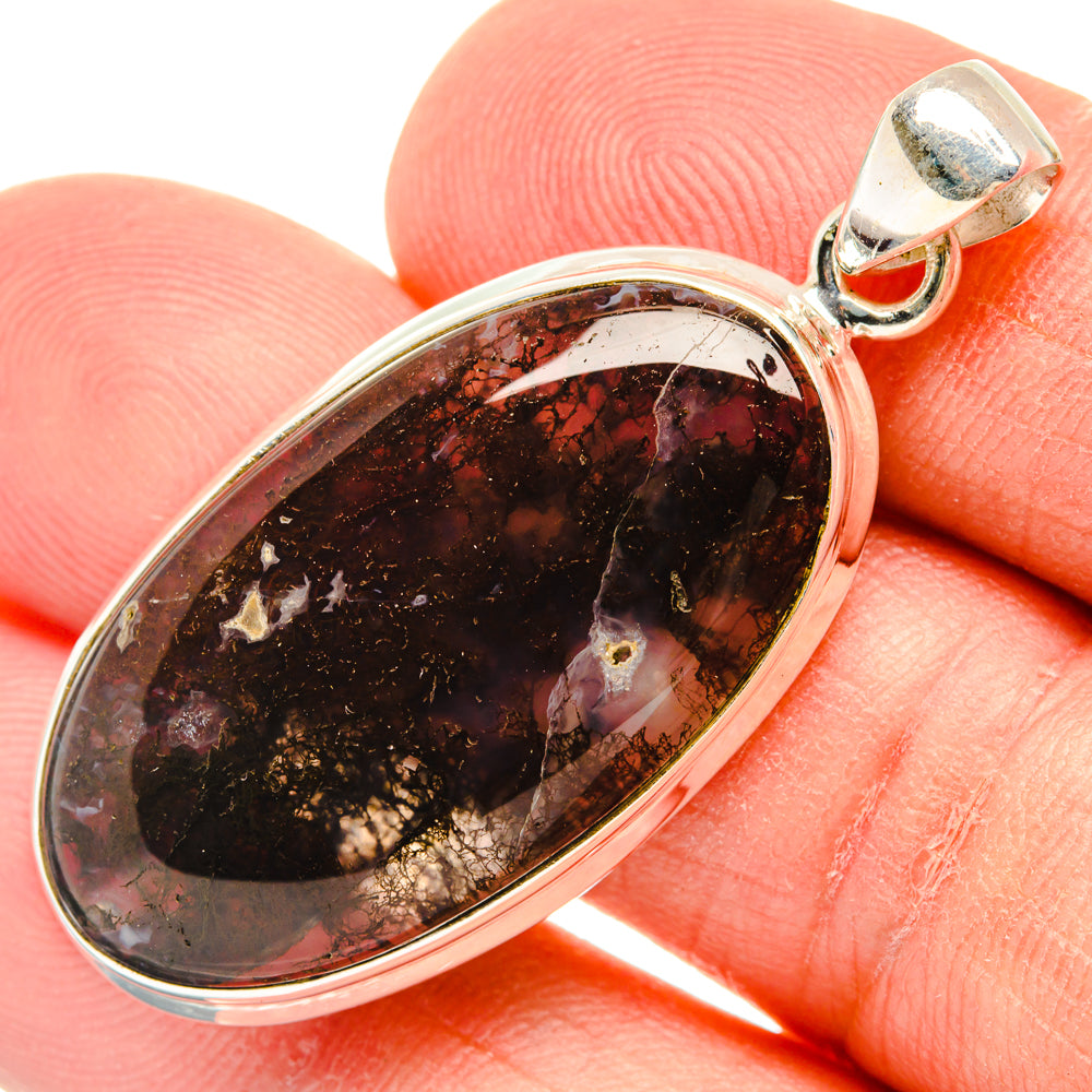 Tourmalinated Quartz Pendants handcrafted by Ana Silver Co - PD28782