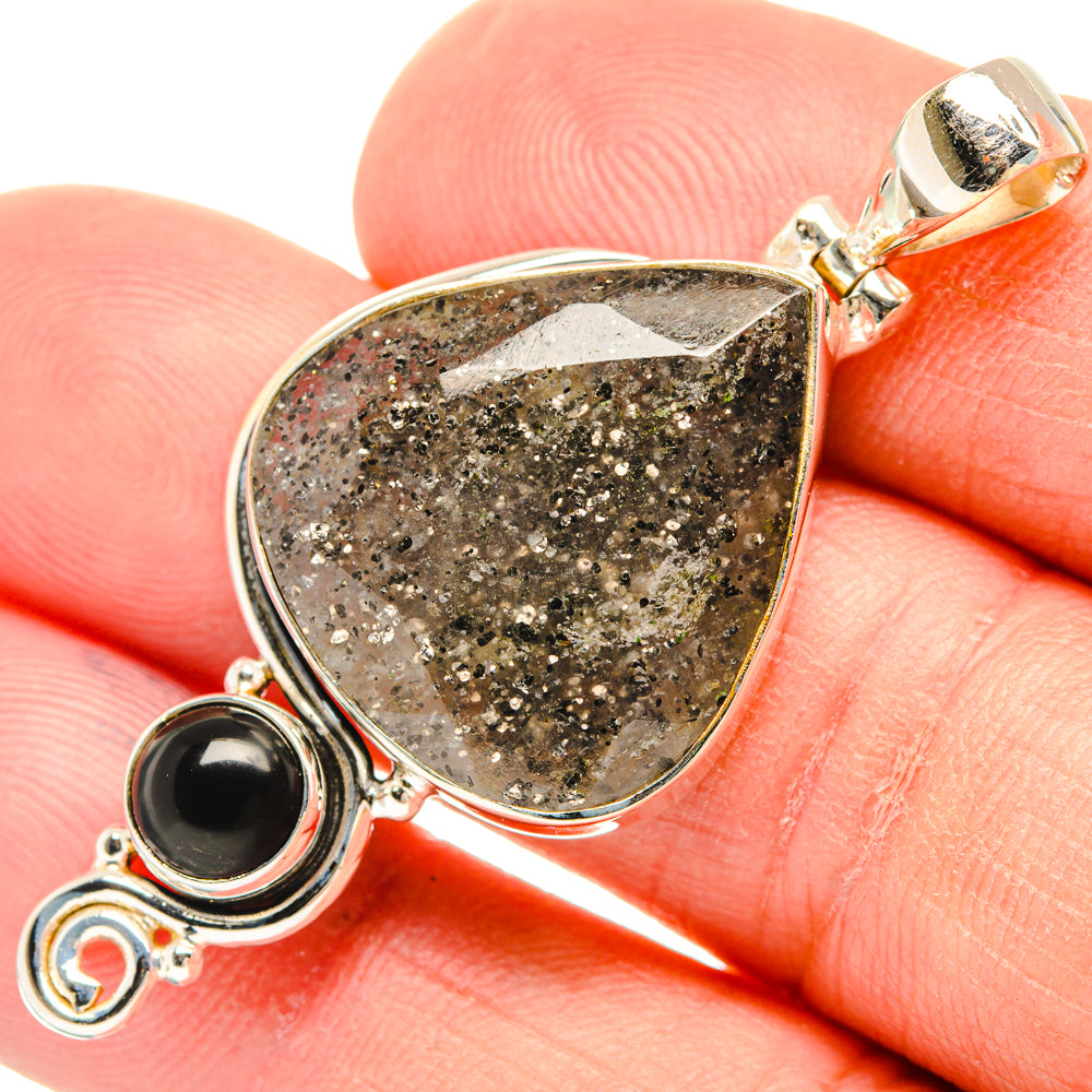 Lepidocrocite Quartz Pendants handcrafted by Ana Silver Co - PD28785