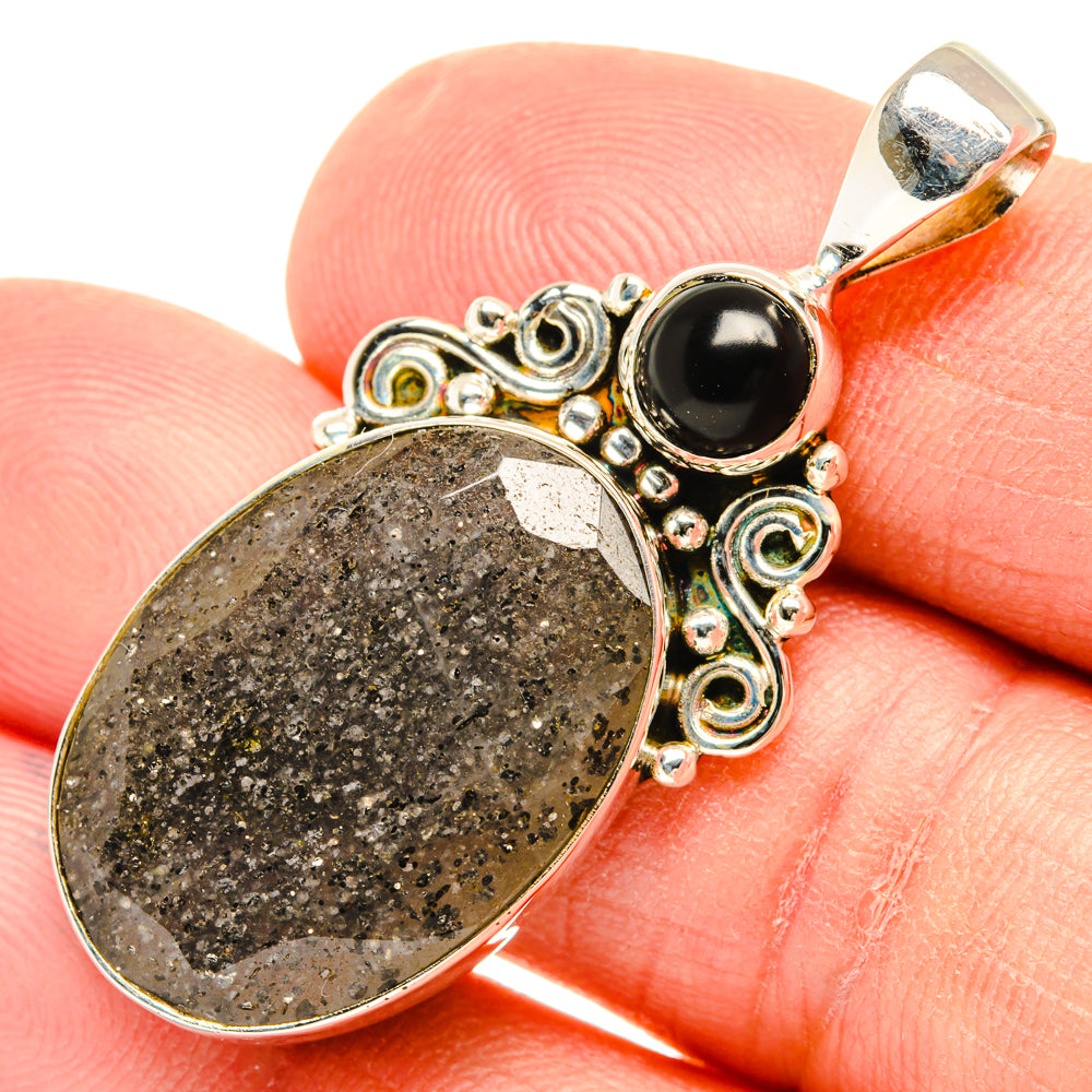 Lepidocrocite Quartz Pendants handcrafted by Ana Silver Co - PD28786
