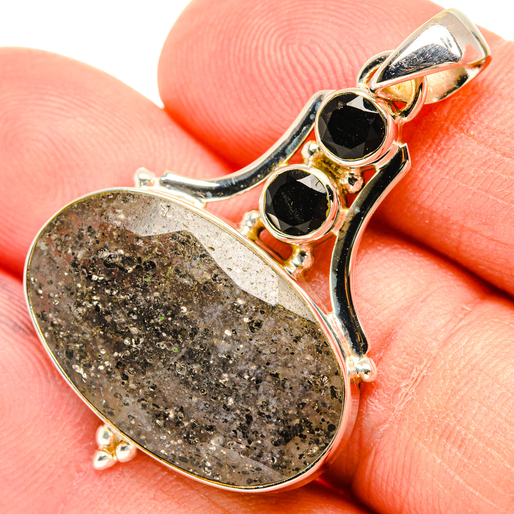 Lepidocrocite Quartz Pendants handcrafted by Ana Silver Co - PD28787