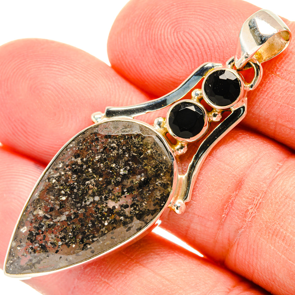 Lepidocrocite Quartz Pendants handcrafted by Ana Silver Co - PD28788