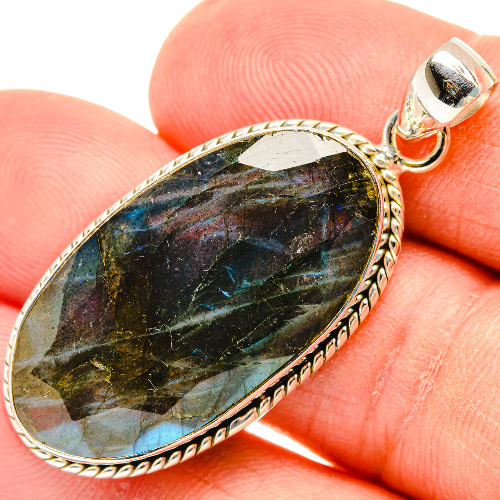 Labradorite Pendants handcrafted by Ana Silver Co - PD28801