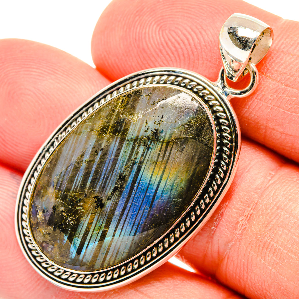 Labradorite Pendants handcrafted by Ana Silver Co - PD28803