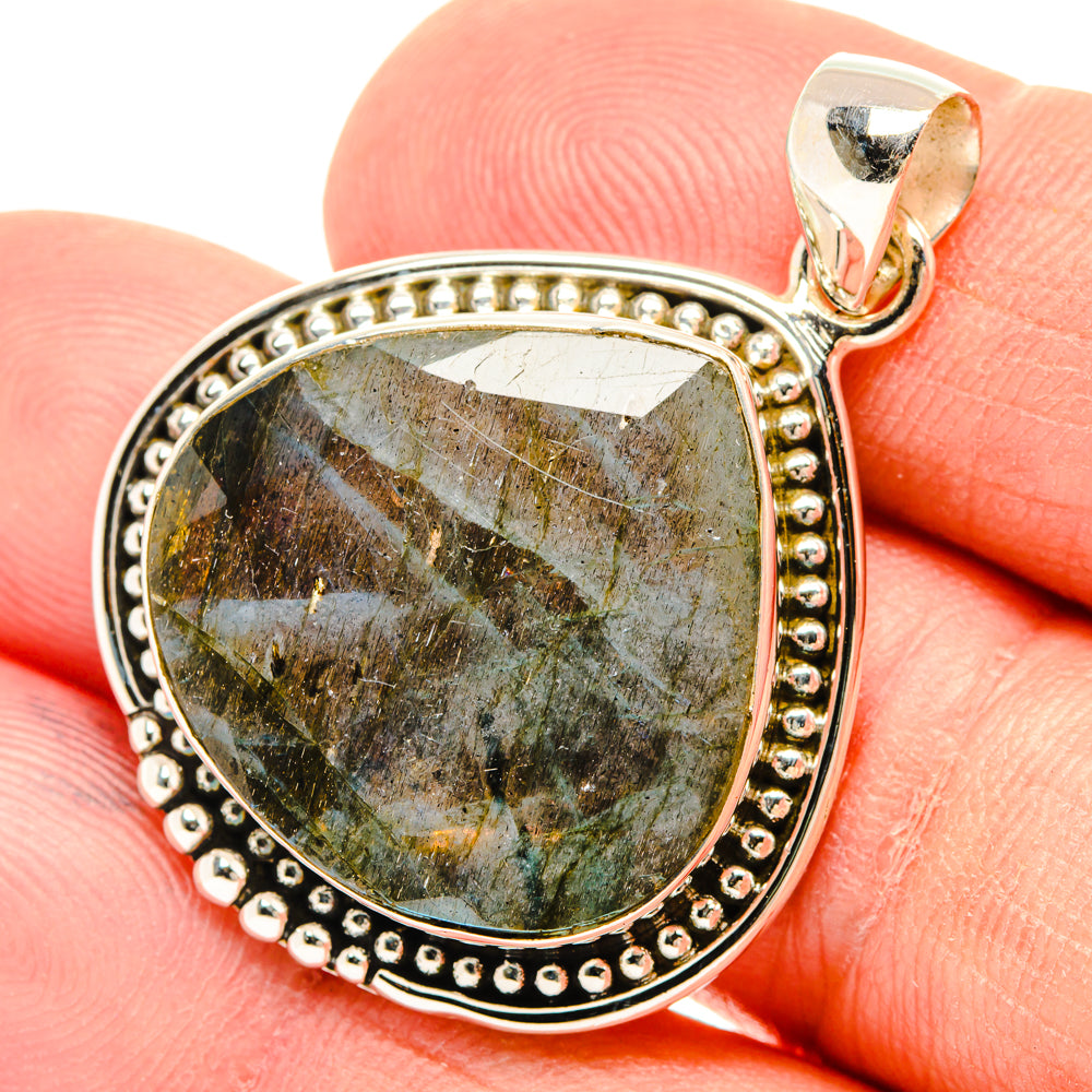 Labradorite Pendants handcrafted by Ana Silver Co - PD28805