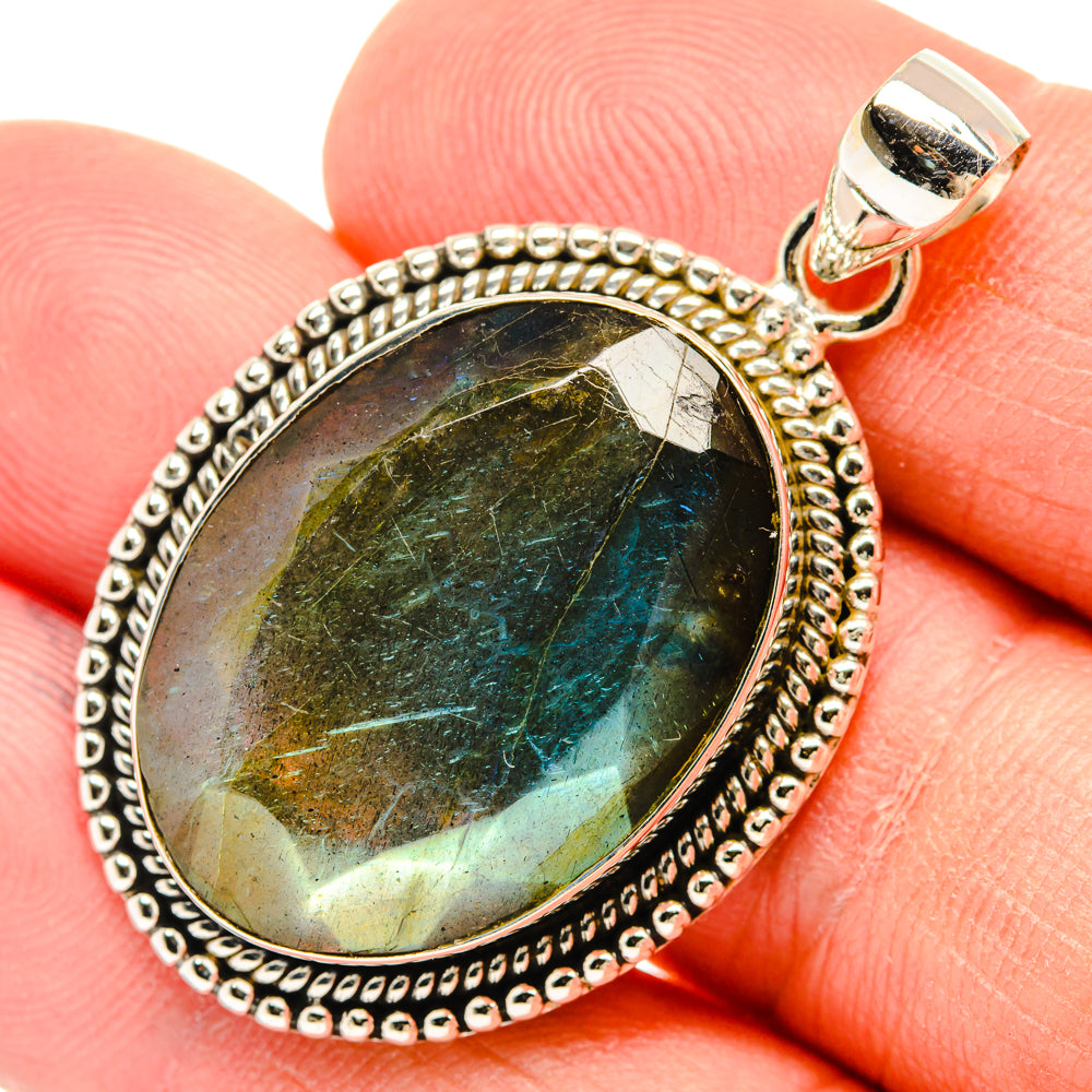 Labradorite Pendants handcrafted by Ana Silver Co - PD28807
