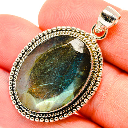 Labradorite Pendants handcrafted by Ana Silver Co - PD28807