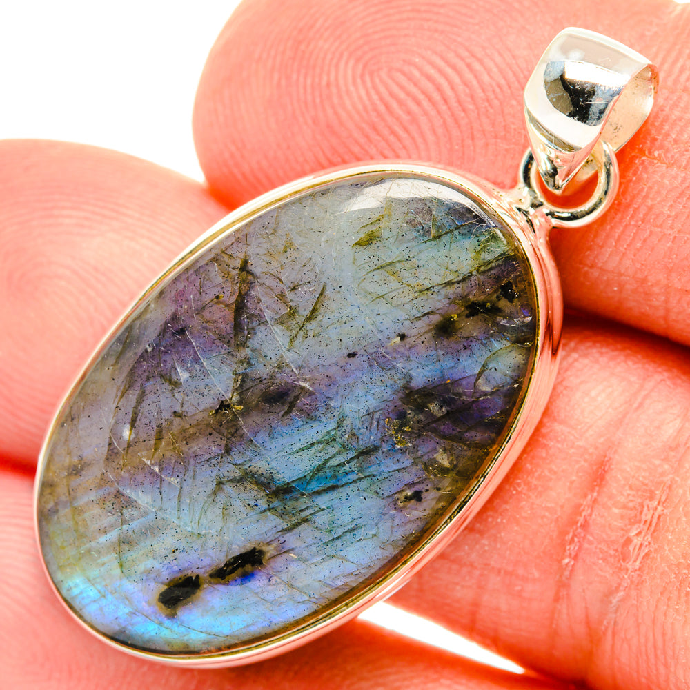 Labradorite Pendants handcrafted by Ana Silver Co - PD28811