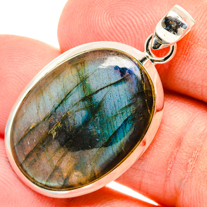 Labradorite Pendants handcrafted by Ana Silver Co - PD28813