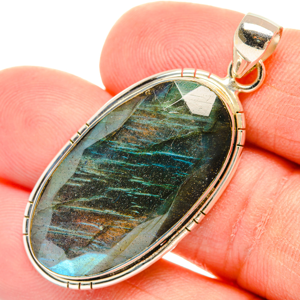 Labradorite Pendants handcrafted by Ana Silver Co - PD28820