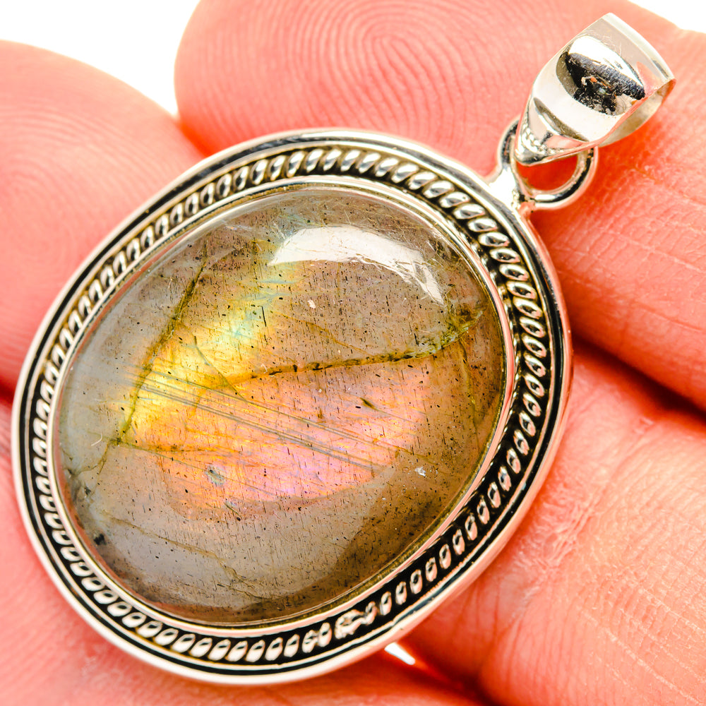 Labradorite Pendants handcrafted by Ana Silver Co - PD28823