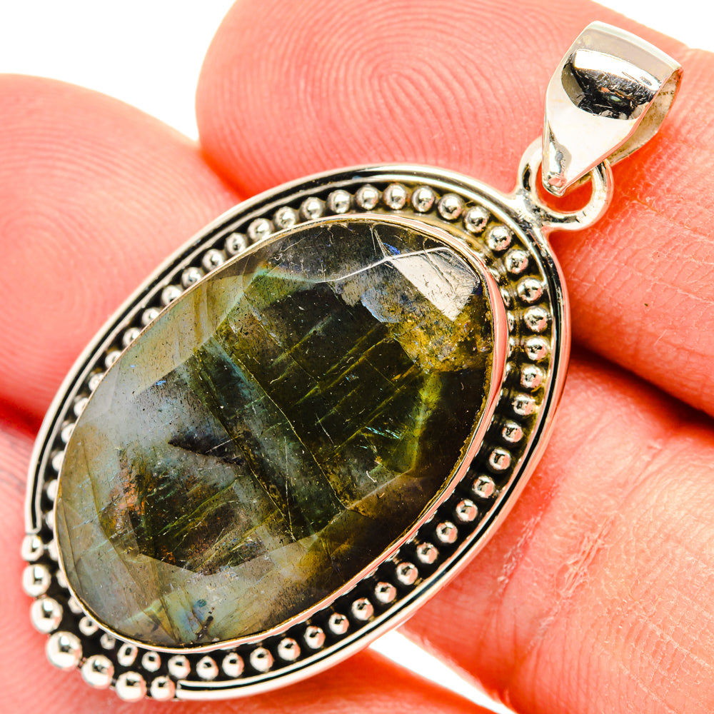 Labradorite Pendants handcrafted by Ana Silver Co - PD28829