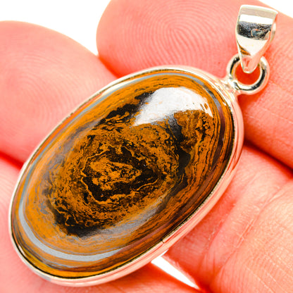 Tiger Iron Pendants handcrafted by Ana Silver Co - PD28841