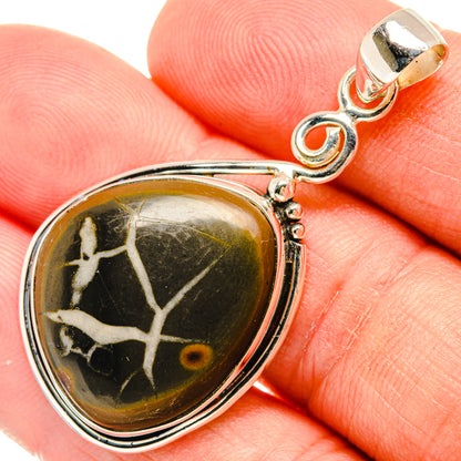 Septarian Geode Pendants handcrafted by Ana Silver Co - PD28850