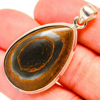 Tiger Iron Pendants handcrafted by Ana Silver Co - PD28853