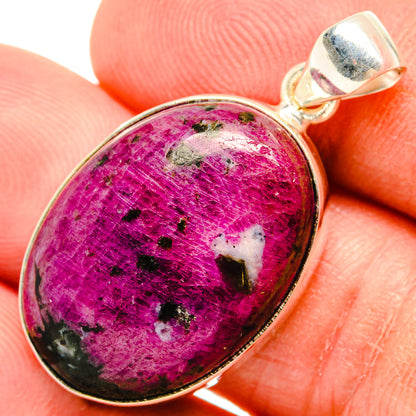 Russian Eudialyte Pendants handcrafted by Ana Silver Co - PD28856