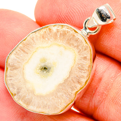 White Quartz Pendants handcrafted by Ana Silver Co - PD28863