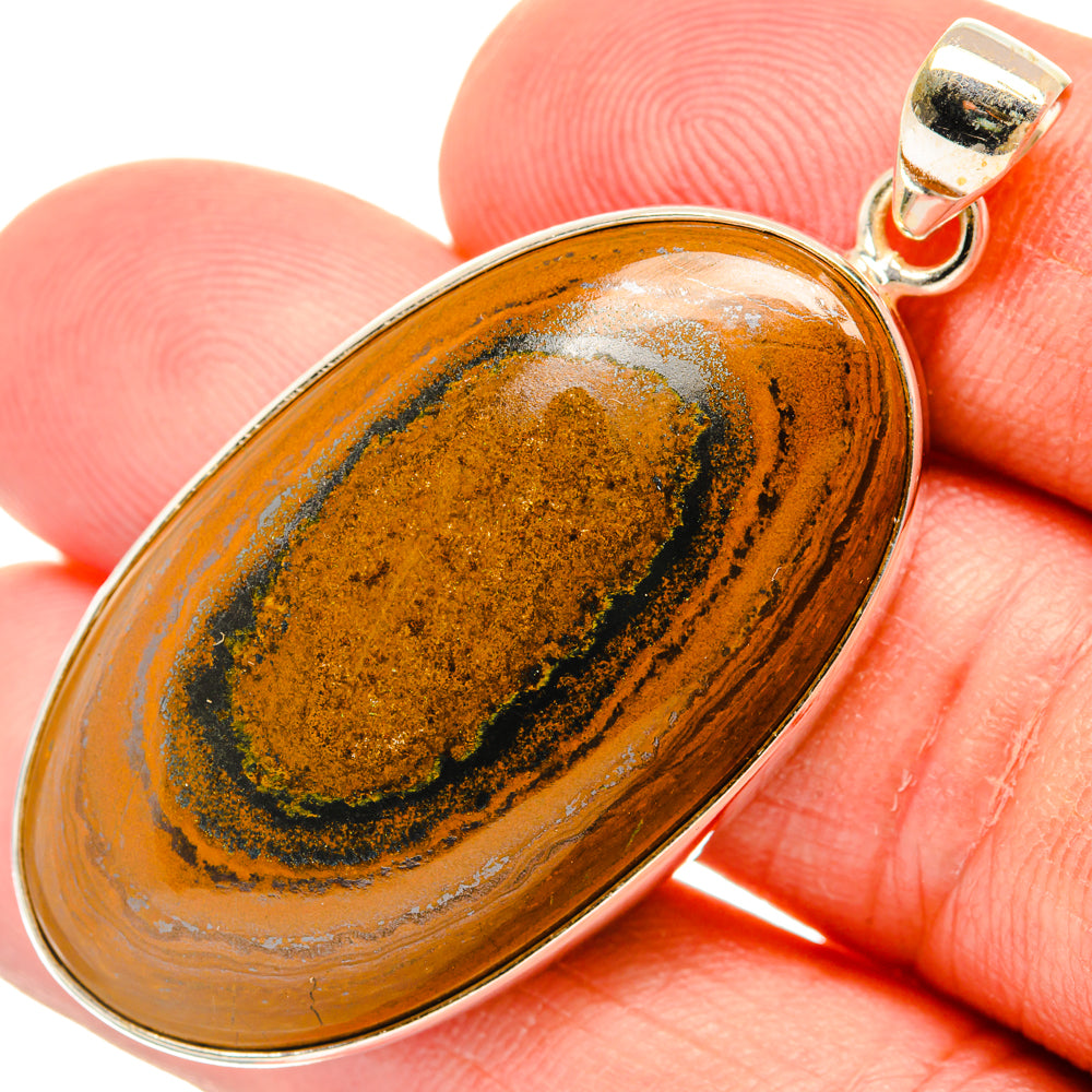 Tiger Eye Pendants handcrafted by Ana Silver Co - PD28874