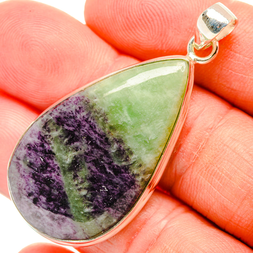 Kammererite Pendants handcrafted by Ana Silver Co - PD28879