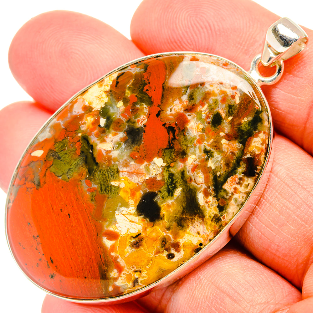Ocean Jasper Pendants handcrafted by Ana Silver Co - PD28896