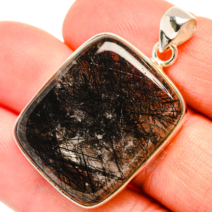 Tourmalinated Quartz Pendants handcrafted by Ana Silver Co - PD28909