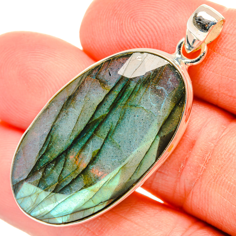 Labradorite Pendants handcrafted by Ana Silver Co - PD28941