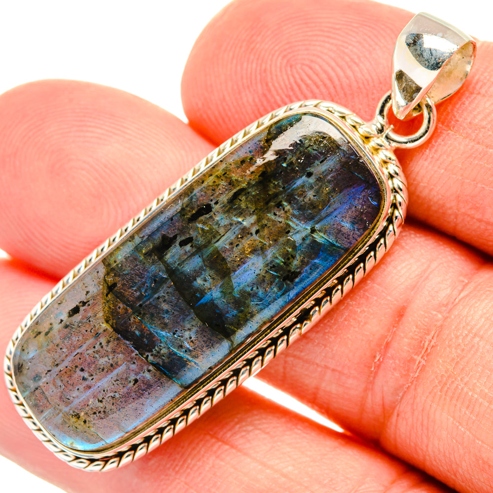 Labradorite Pendants handcrafted by Ana Silver Co - PD28942