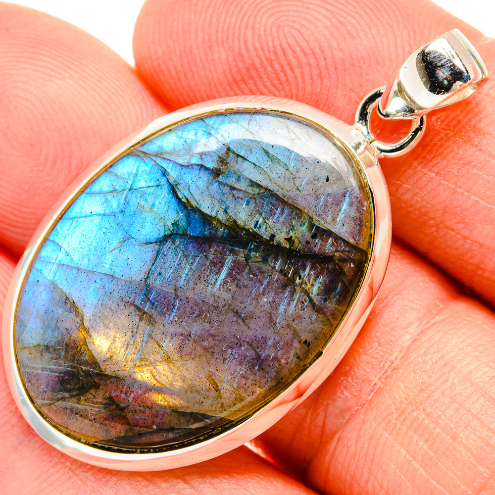 Labradorite Pendants handcrafted by Ana Silver Co - PD28944