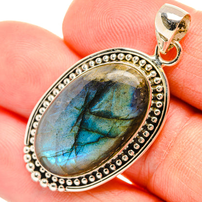 Labradorite Pendants handcrafted by Ana Silver Co - PD28945