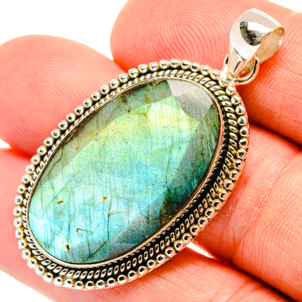 Labradorite Pendants handcrafted by Ana Silver Co - PD28946