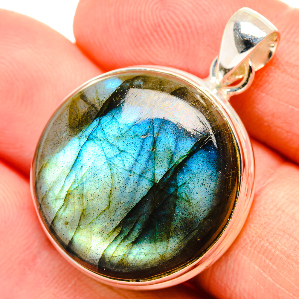 Labradorite Pendants handcrafted by Ana Silver Co - PD28947