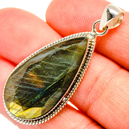 Labradorite Pendants handcrafted by Ana Silver Co - PD28950