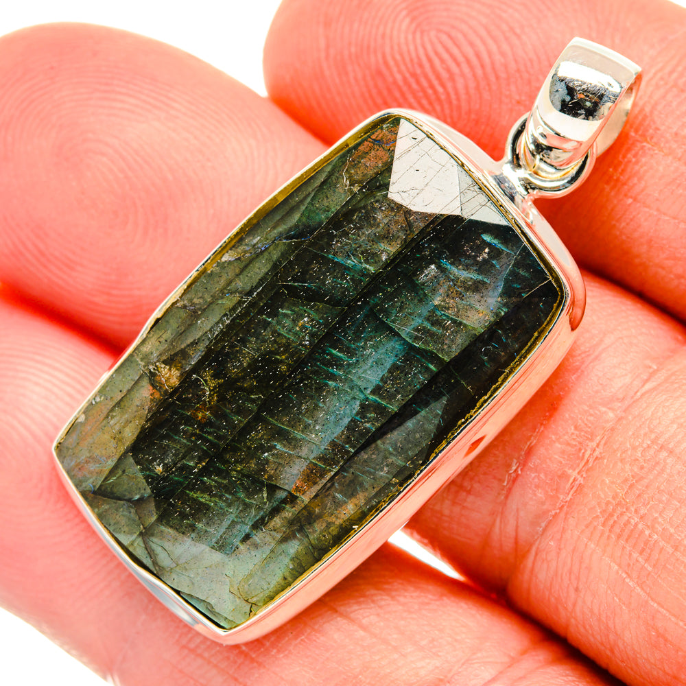 Labradorite Pendants handcrafted by Ana Silver Co - PD28955