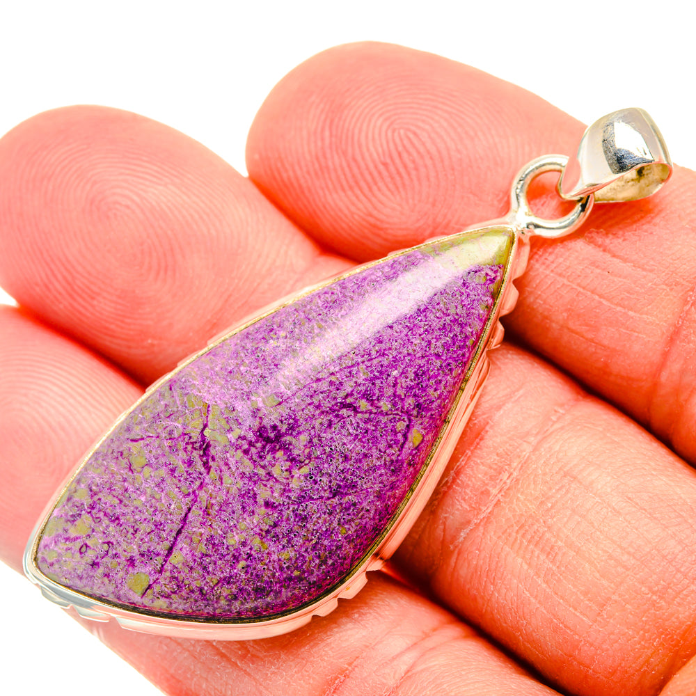 Stichtite Pendants handcrafted by Ana Silver Co - PD28964