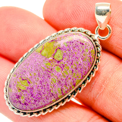 Stichtite Pendants handcrafted by Ana Silver Co - PD28980